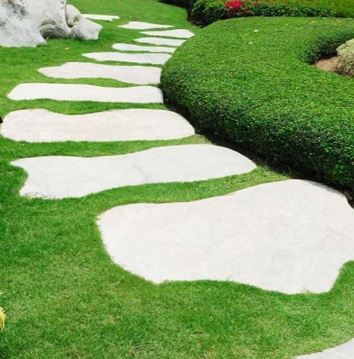 Gạch Trang Trí Sân Vườn Mosaic Đá Cẩm Thạch	