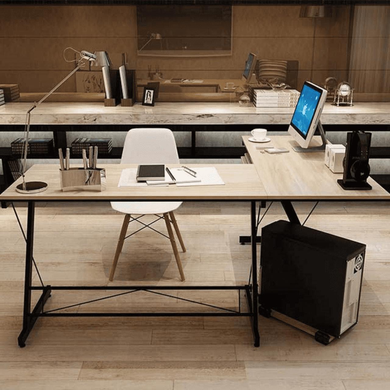 Bàn Làm Việc Chữ L Hiện Đại	